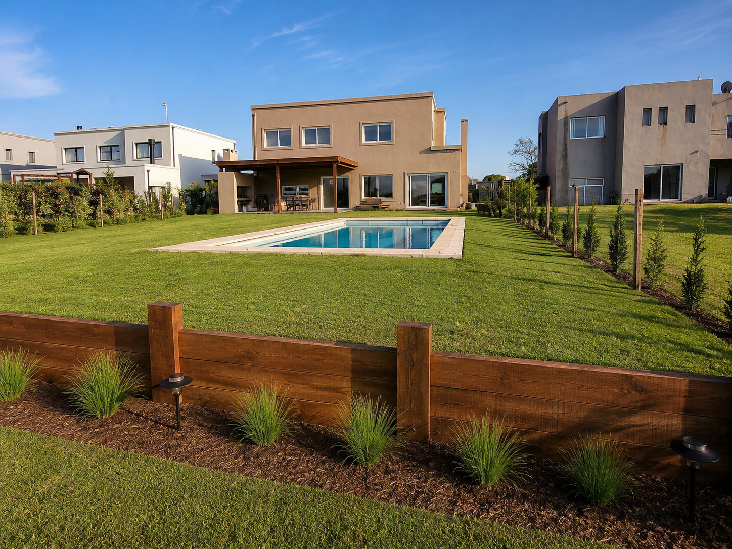 Nivelación y preparación de terreno para jardín